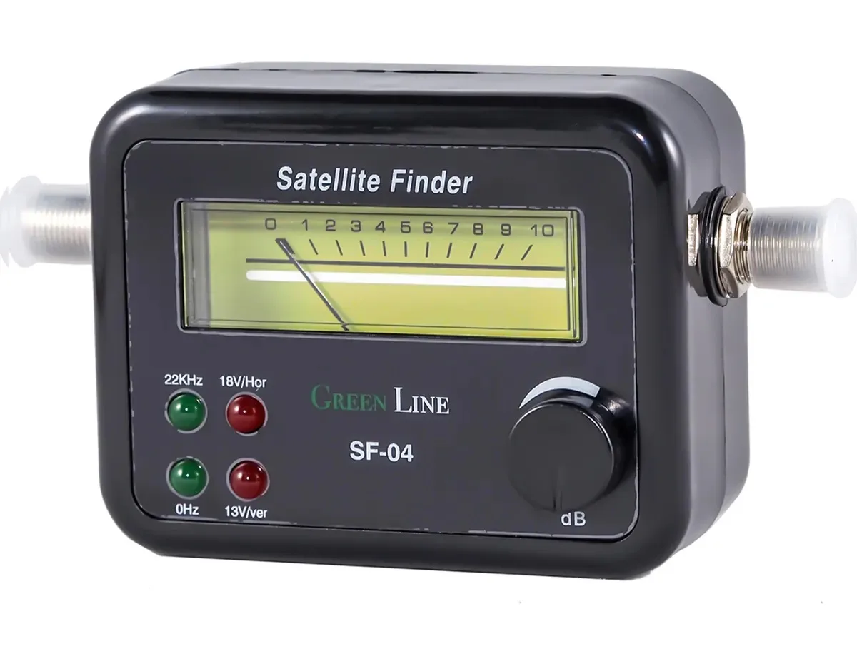 Прибор SATFINDER GreenLine SF-04 стрелочный для настройки спутниковых антенн | Инструменты