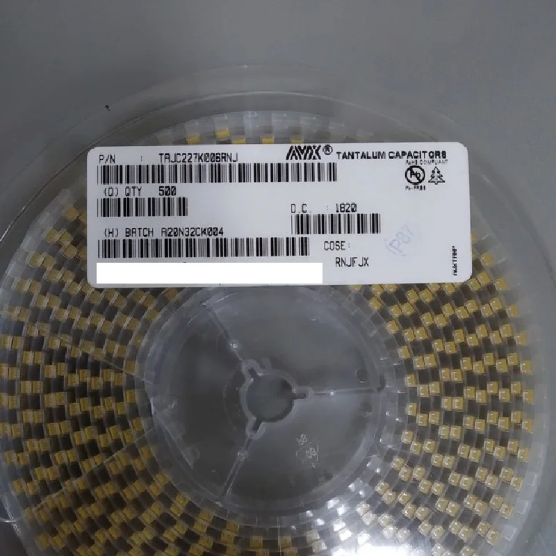 Конденсатор AVX TAJC227K006 Type C 220 uF 6 3V | Электронные компоненты и принадлежности