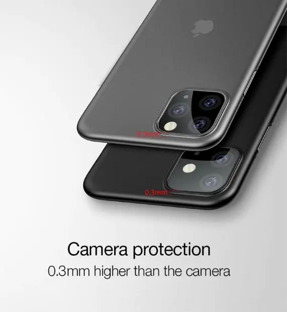 CAFELE PP чехол для iphone 11 pro max x Ультра тонкий коврик Чехлы Apple модный отрегулированный