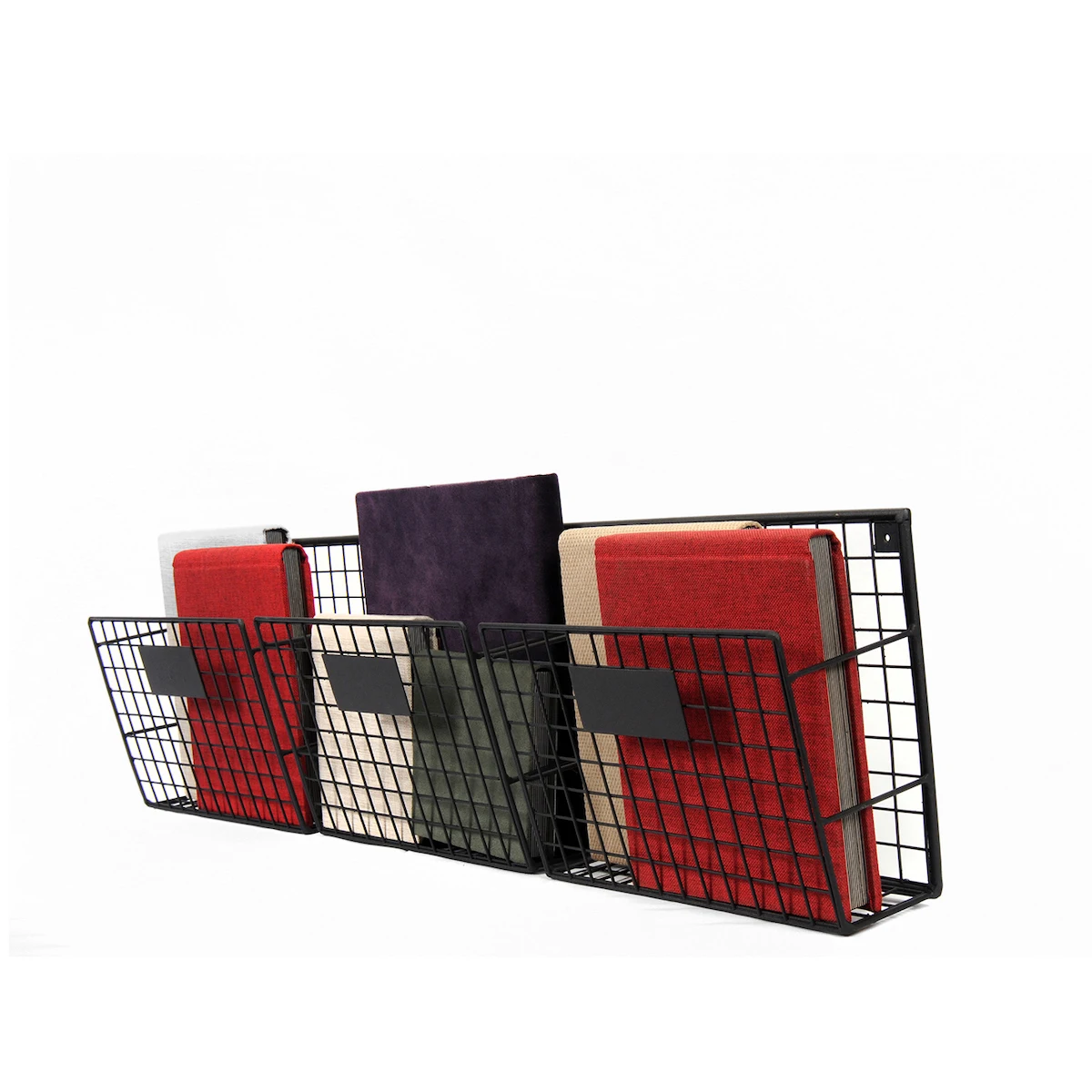 

Железная сетка настенная стойка металлический держатель кассеты, в виде книжной обложки 3 звезды горизонтальная полка для документов WD233-Y3