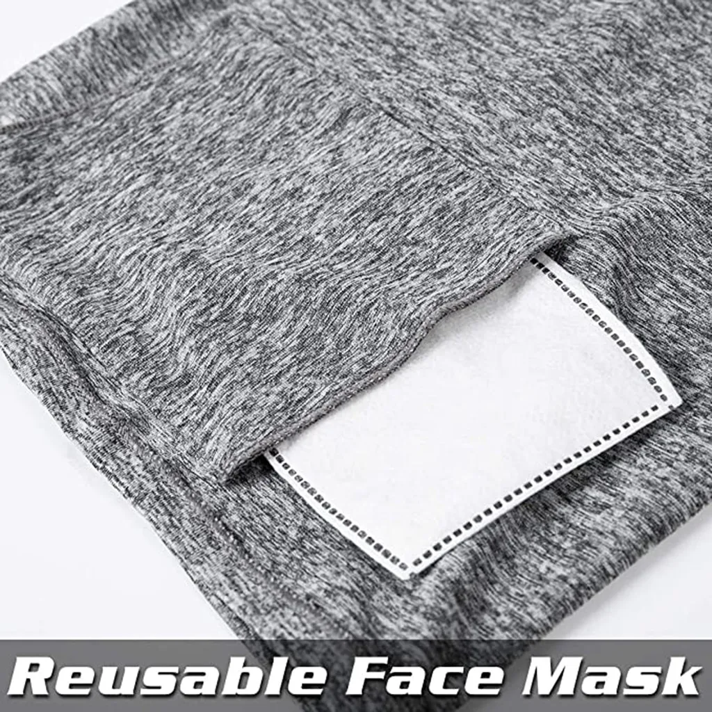 

2021 Cycling Face Mask Headwear Washable Headband Breathable Running Bandana Outdoor Sports With Safety Filter Washable Mask