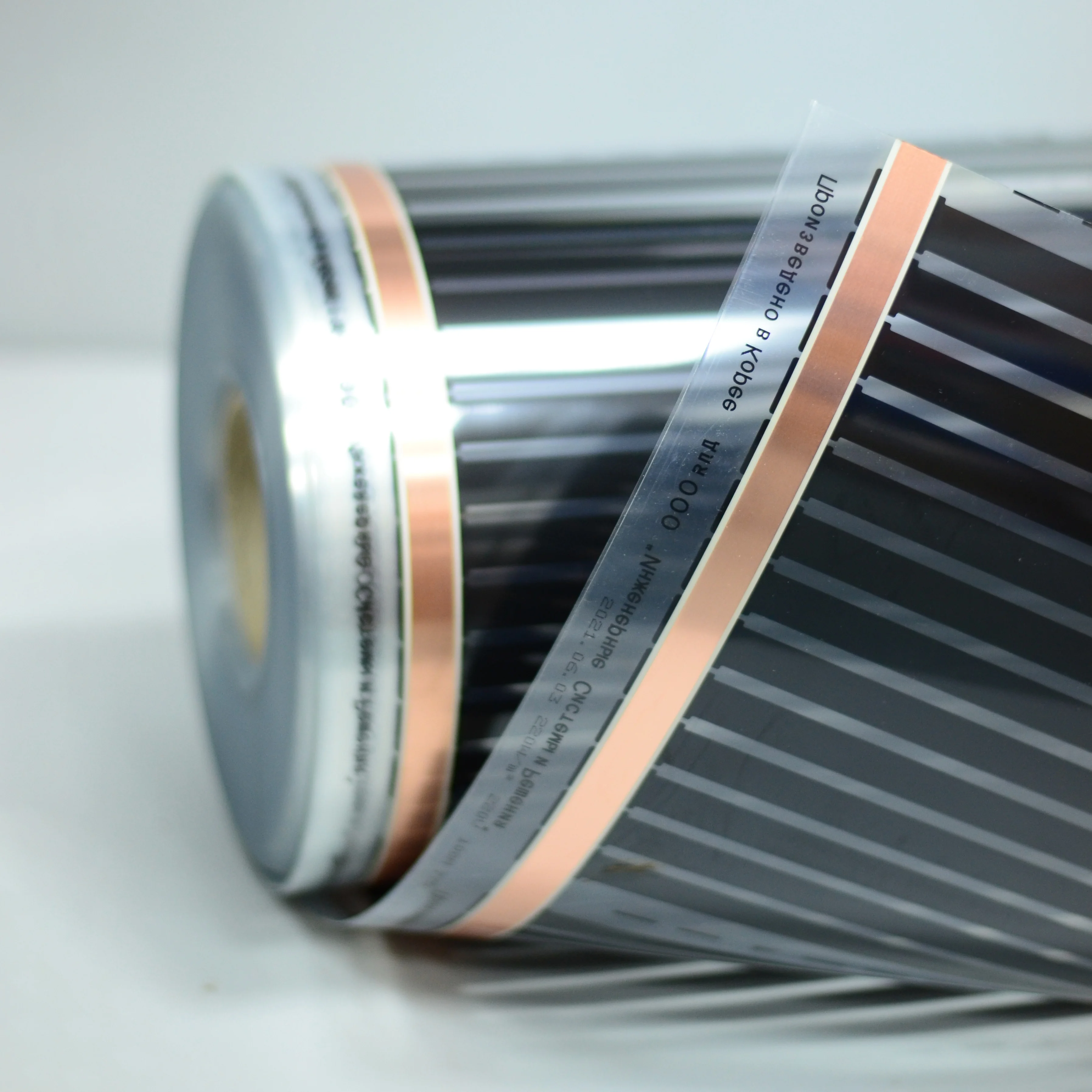 Инфракрасный плёночный тёплый пол ширина 80 см под ламинат ковролин линолеум