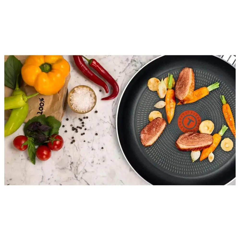 Tefal Extra Pan 24 см можно стирать в духовке и посудомоечной машине безопасное покрытие