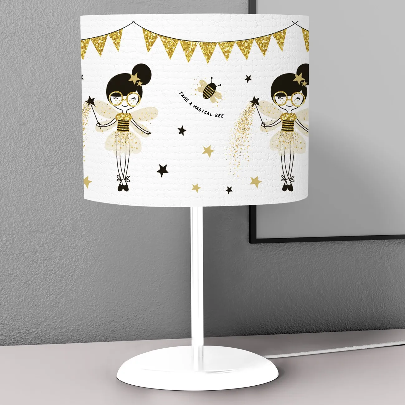 

Desk Lamps Decoration Table Night Lights Control For Baby Bedroom Bedside Lampshade Light Model 001