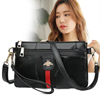 

Brand Genuine Leather Bags Fashion Cross body Bags for Women New Sheepskin Leather Handbag Designer Ladies Shoulder Bags Sac