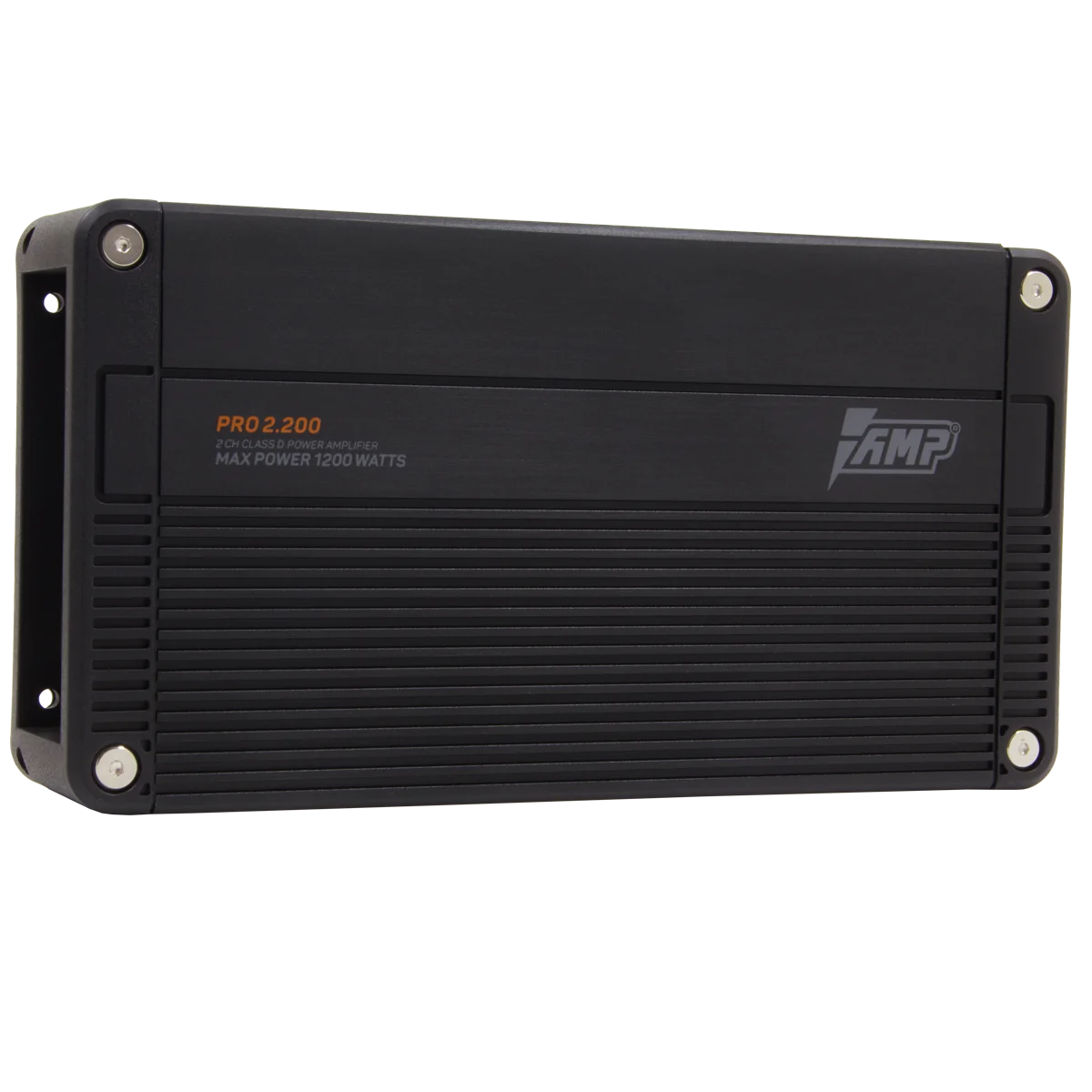 Автомобильный Усилитель мощности двухканальный AMP PRO 2.200 | MAX POWER 1200W
