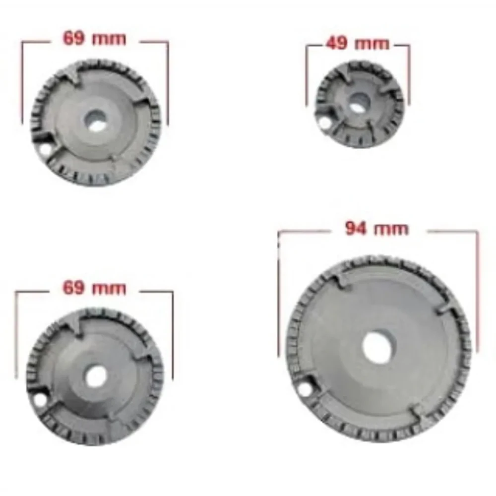 Кухонная универсальная длинная газовая варочная панель типа Boss верхняя горелка