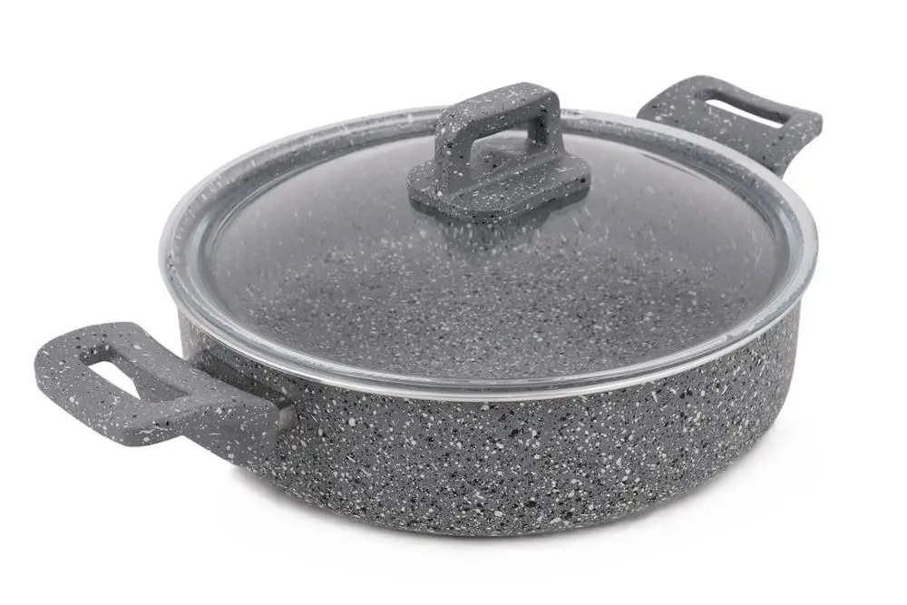 

Altenta Granite Gray low Pot