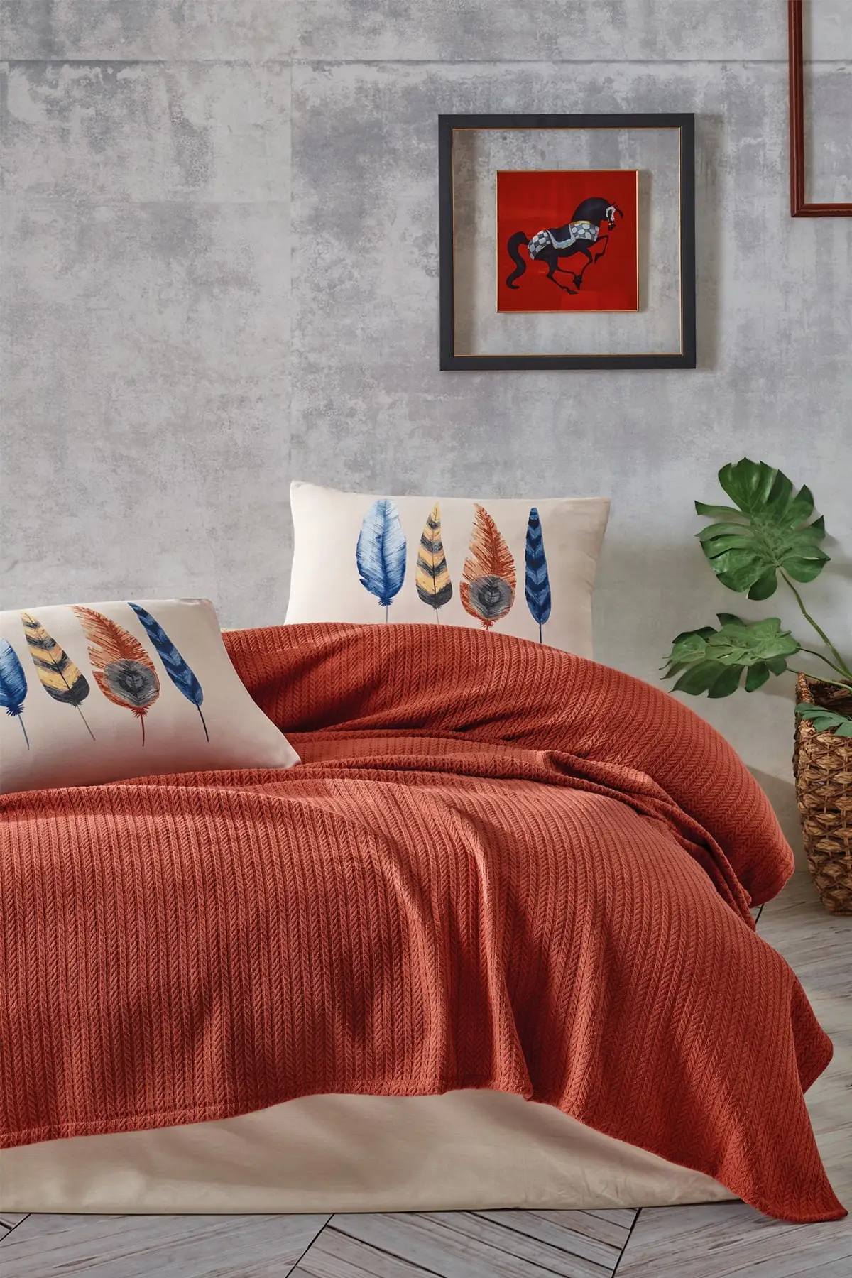 

Cotton box Home, Bedroom, Bed Cover, Bed Sheet cotton, Pillowcase Plumy