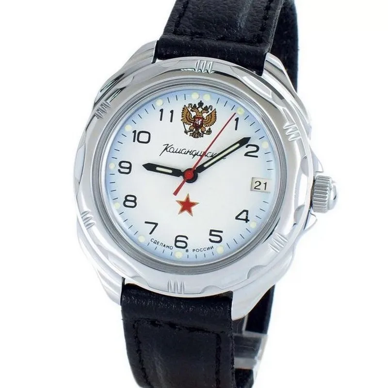 Часы Восток Командирские 211323 звезда символика Армии России общевойсковые -