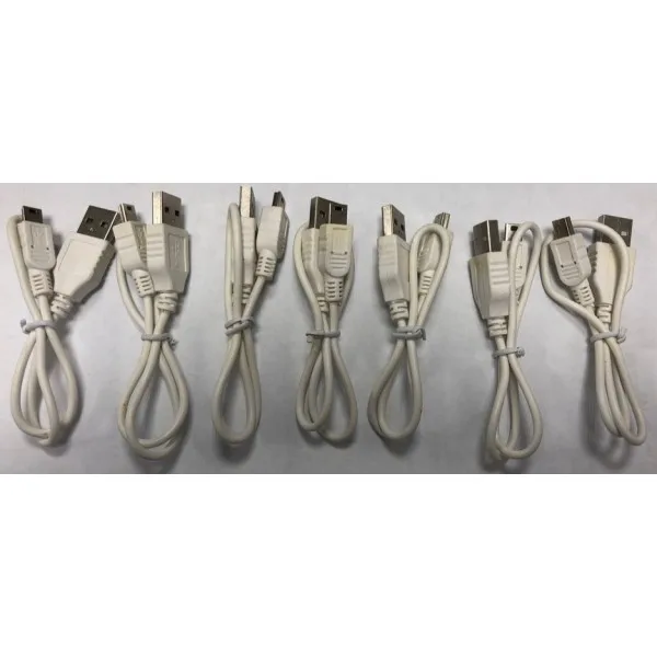 Кабель mini usb короткий белый 35см|Компьютерные кабели и разъемы| |