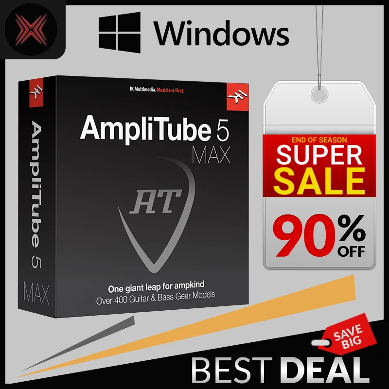 

IK Multimedia AmpliTube 5 Complete 2021