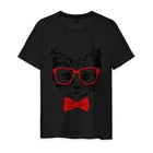 Мужская футболка хлопок Cat