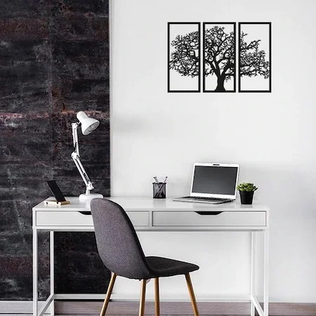 Тройной набор ивового дерева дизайн три пика 33 Х80 см 3d настенная табличка