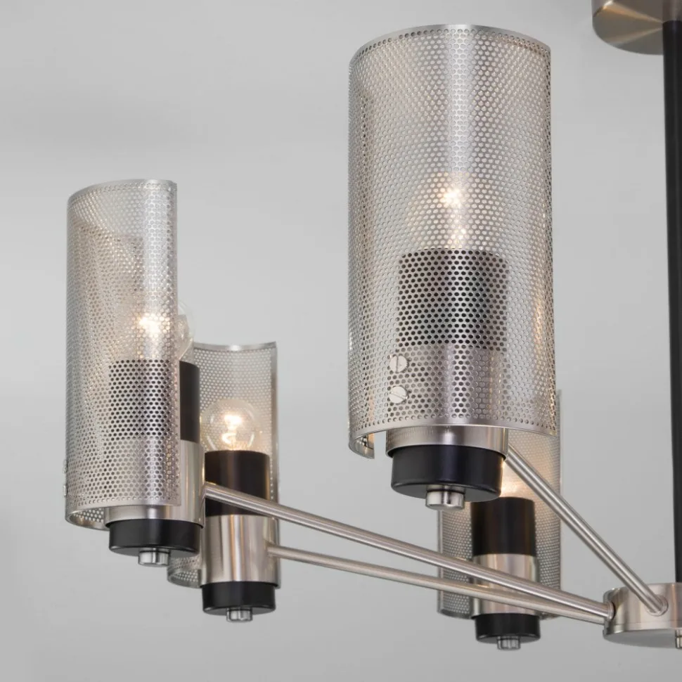 Потолочная люстра Eurosvet Grino 70139/8 никель (a057948)