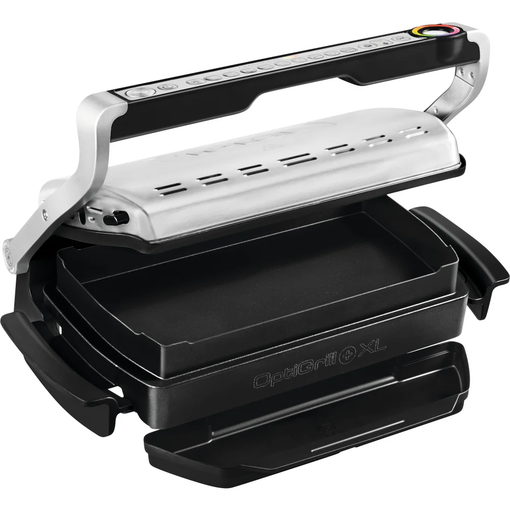 Электрогриль Tefal GC724D12 OptiGrill+ XL с насадкой противнем / SNACKING BAKING Гриль GC724 (TS
