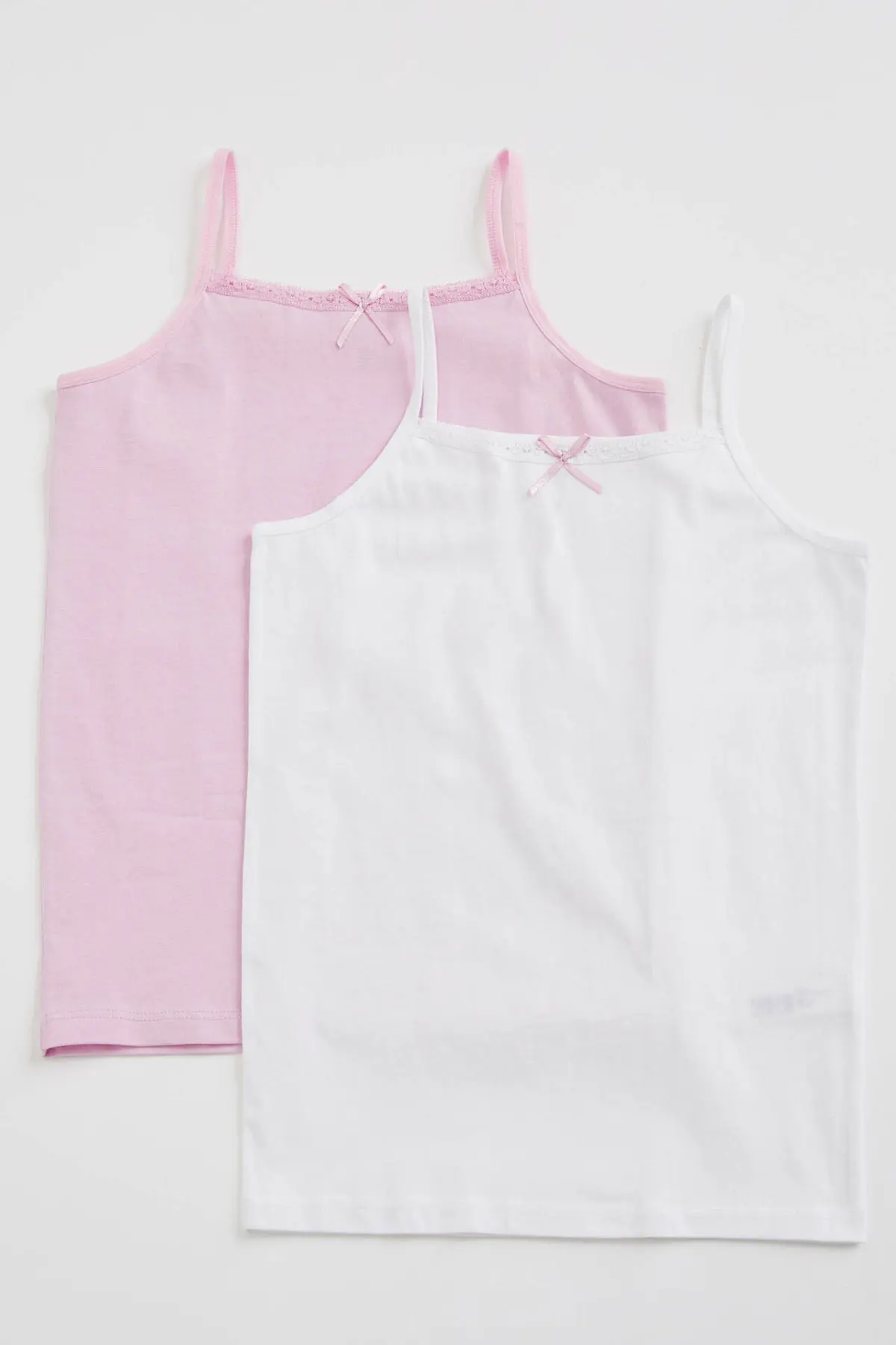 DeFacto/Летняя Повседневная футболка на бретельках для девочек детская модная