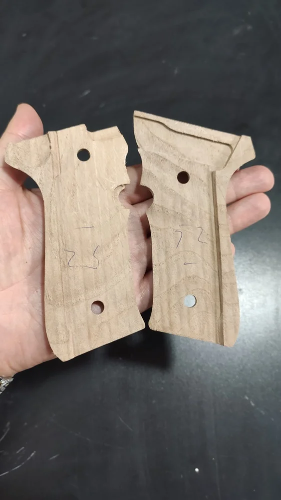 Ручка и чехол для Beretta F92 лазерной резки на заказ зажимают Gun аксессуаров Оружия