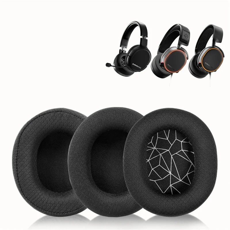 Сменные кожаные амбушюры губчатые для наушников SteelSeries Arctis pro 3 5 7 наушники |