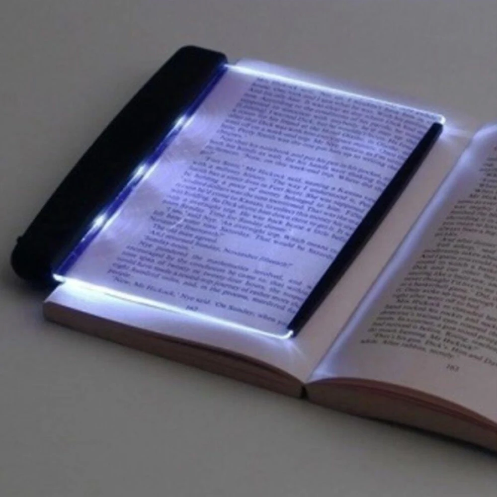 Murah LED Membaca Buku Kreatif Untuk Membaca Lampu Led Mata Pencahayaan Dalam Ruangan Lampu Malam Panel Travel Portabel