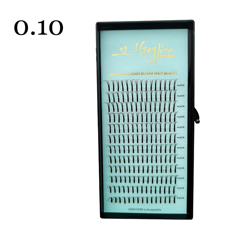 Ресницы Premade широкие для наращивания профессиональные ресницы из искусственной