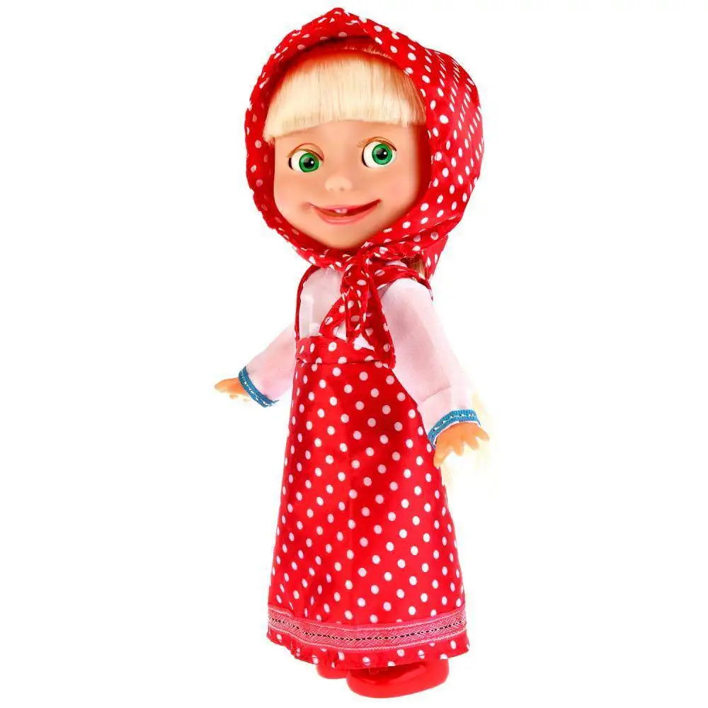 Doll &quotMasha and the Bear: Masha&quot 30 cm озвученная руссифиц. 12 songs dress dot карапуз y83030b |