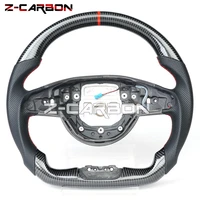 led racing carbon fiber steering wheel for mercedes benz w205 w204 glc gls cla cls gla amg gt amg