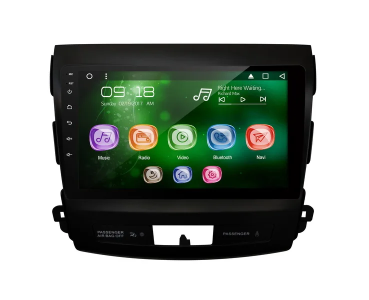 Автомобильный мультимедийный плеер allway 9 &quotIPS экран Android 0 восемь ядер ОЗУ 2 Гб ПЗУ