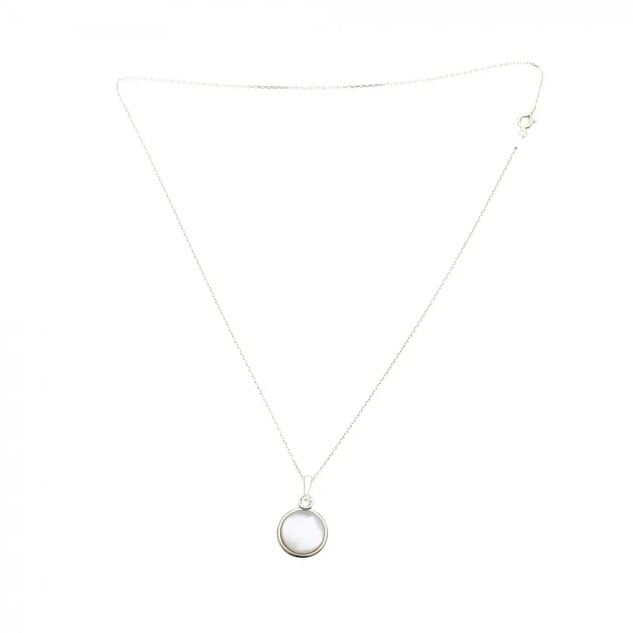 

Dainty Minimal Pearl 40 CM Necklace 925 Sterling Silver