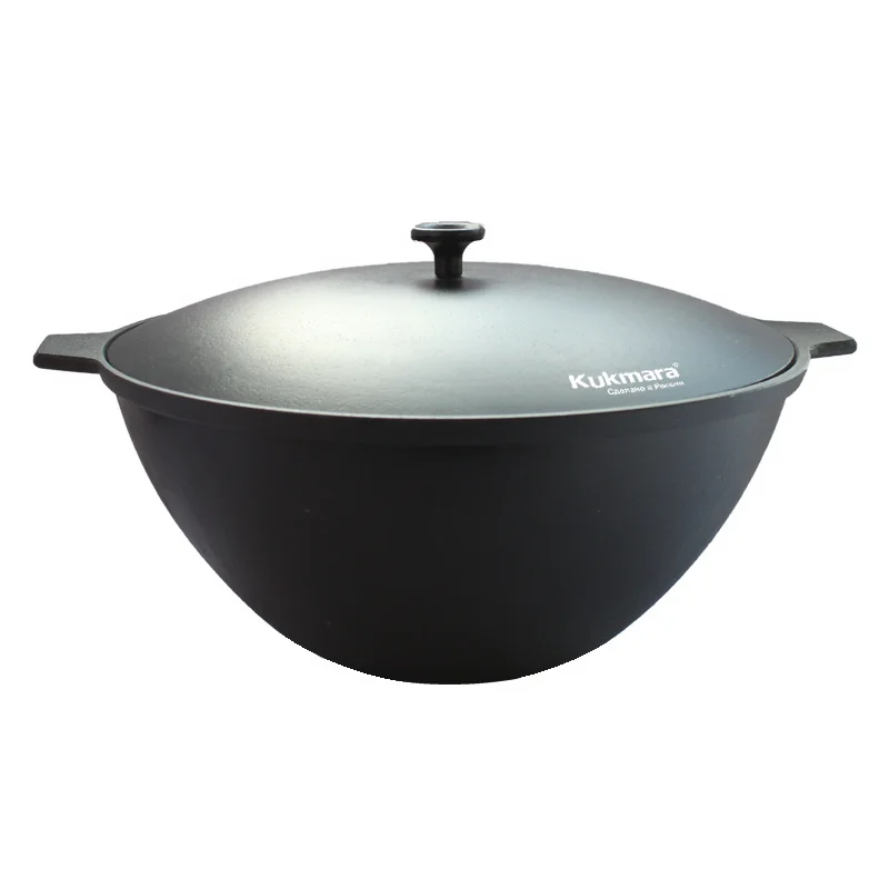 Казан чугун 4 0л алюм.крышка кч041 | Кастрюли