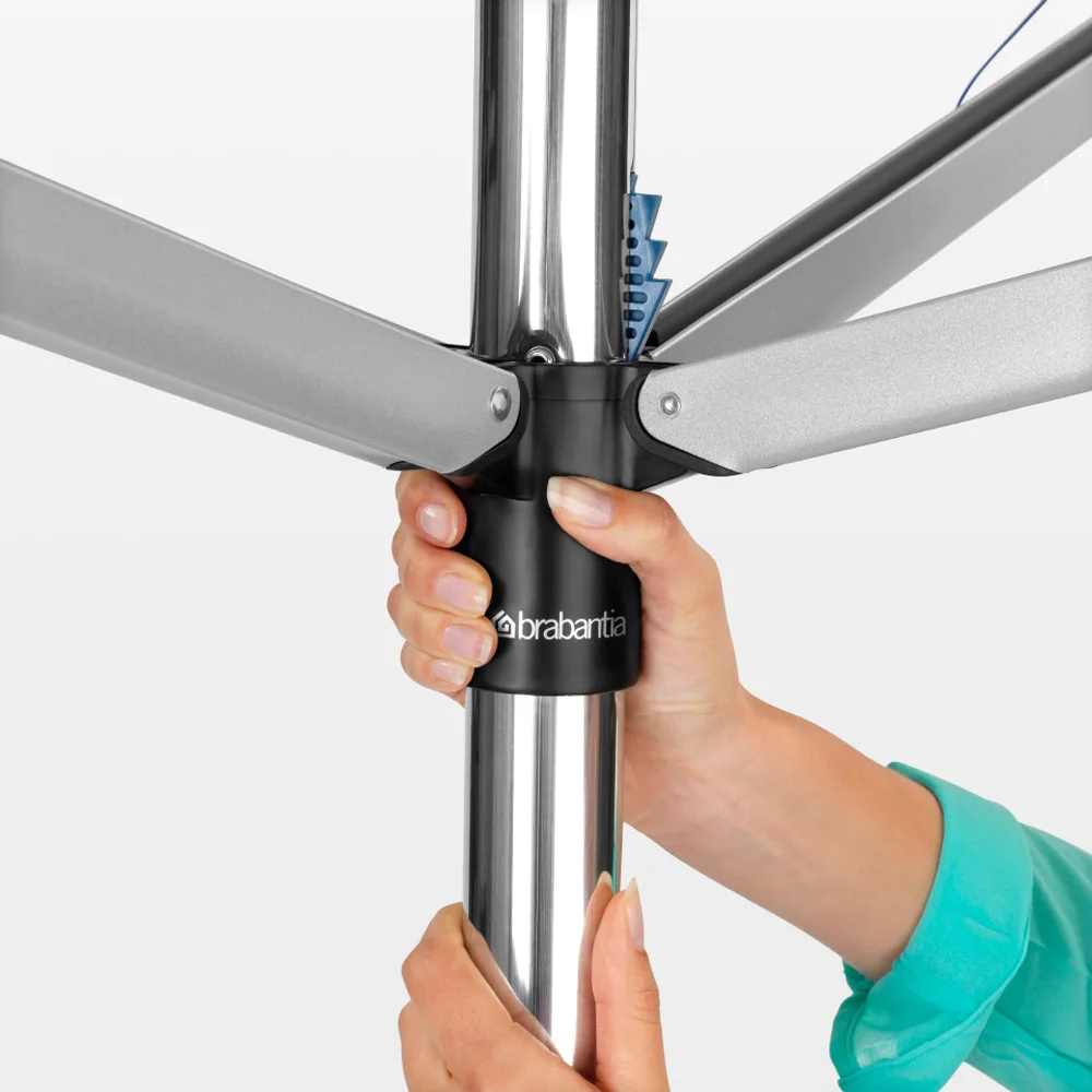 Сушилка уличная для белья Brabantia &quotTopspinner&quot 50м навески антрацит 290343|Сушилки белья|