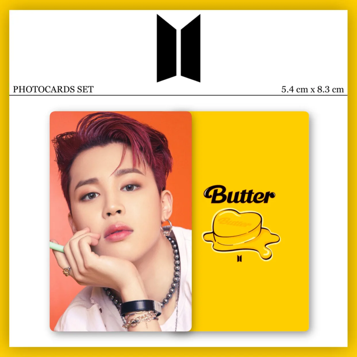 7 шт/комплект Карты закладка K POP BTS BANGTAN BUTTER для коллекции|Набор канцтоваров| |