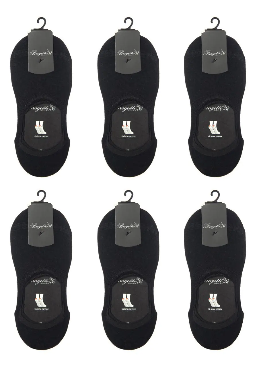 

6'lı Slip-Resistant Outsole Bamboo Women 'S Ballerina Socks Wholesale Sale And Special Price 36-40