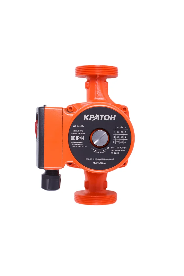 Насос циркуляционный Кратон CWP 32/4|Насосы| |