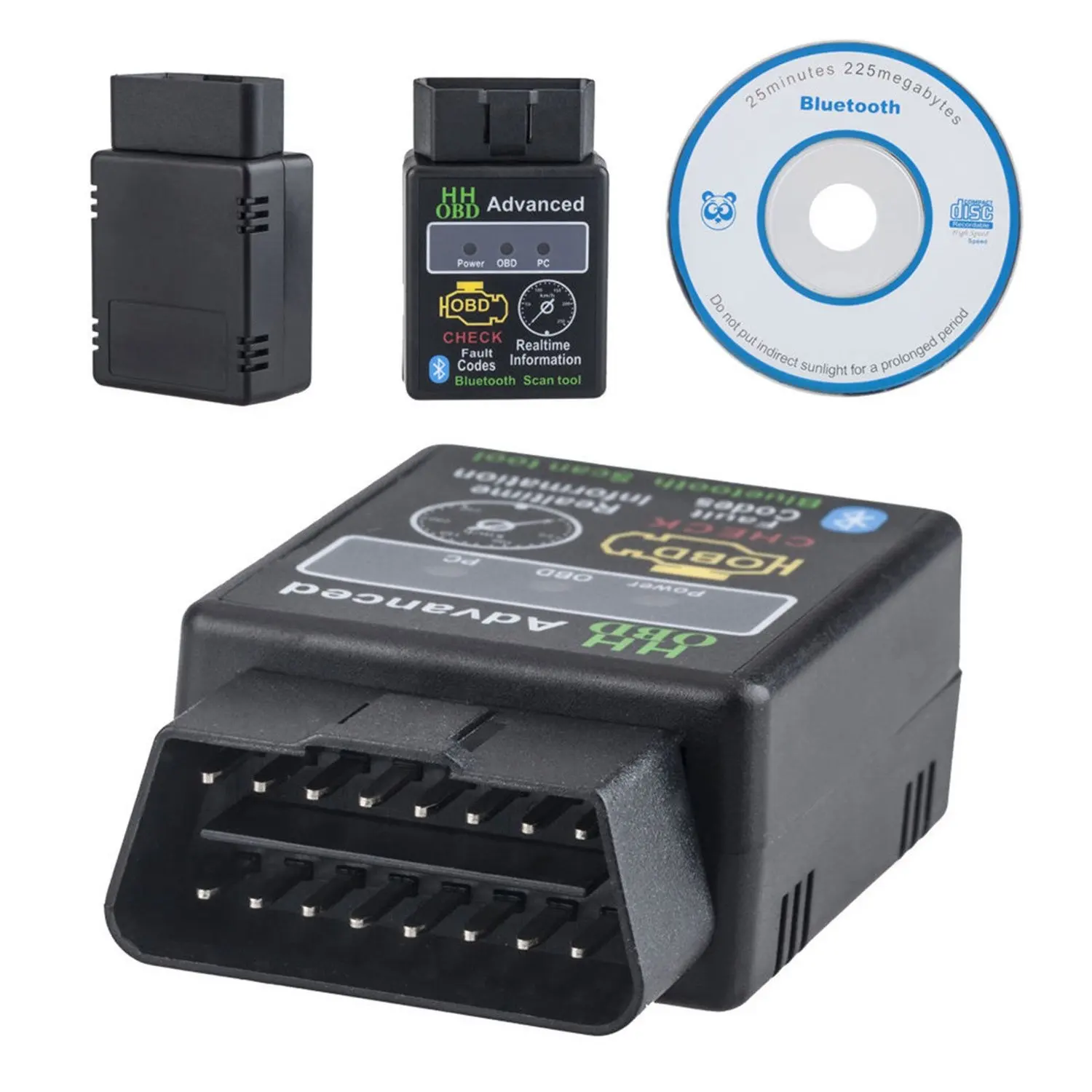 ELM327 V2.1 HH OBD 2 OBDII Автомобильный Bluetooth диагностический инструмент интерфейс сканер |