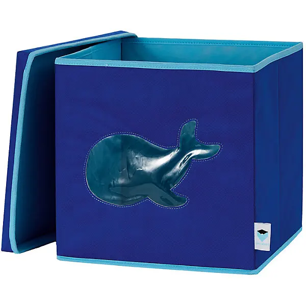 Box with lid for storage store it Whale | Мать и ребенок
