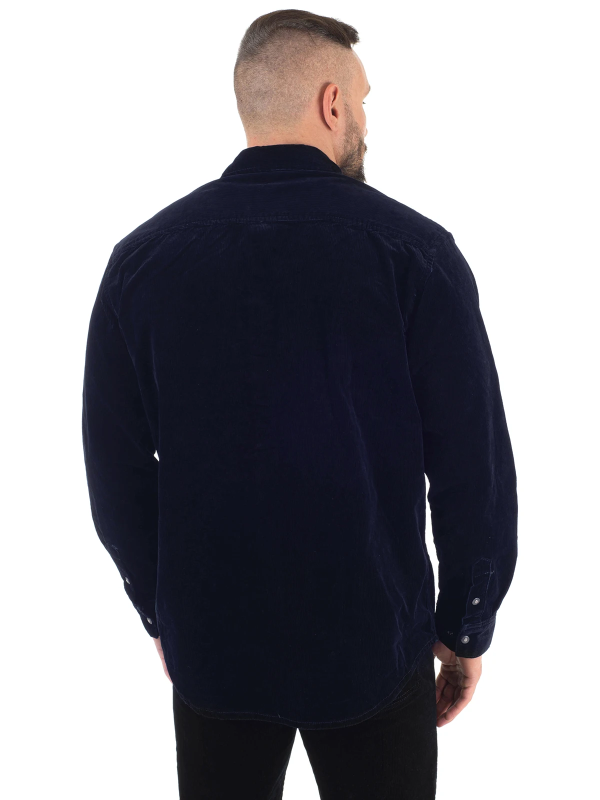 Рубашка мужская вельветовая Montana 11041 Navy |
