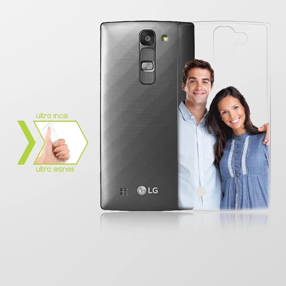 

Personalized LG G4C Thin Transparent Silicone Phone Cover