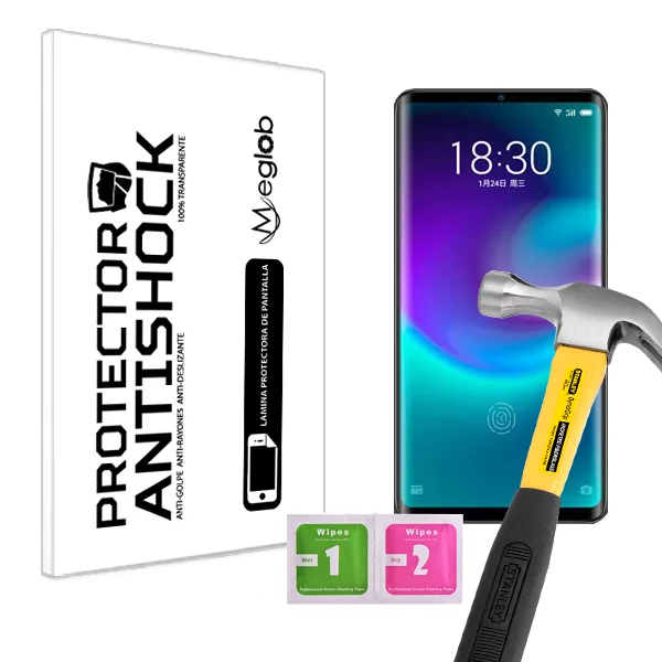 Защитная пленка для экрана с защитой от ударов и царапин совместима Meizu Zero -