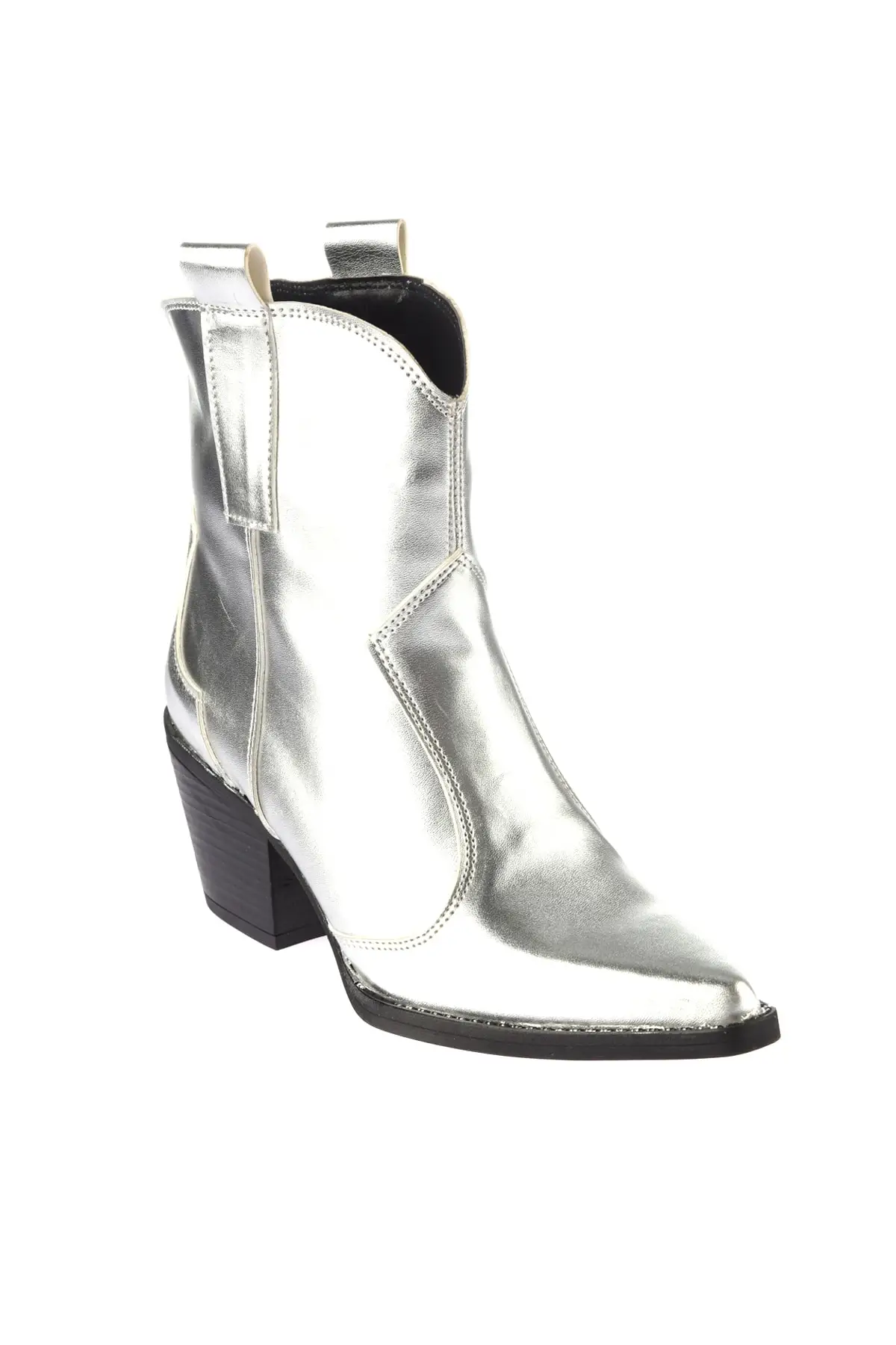 Женские Серебристые ботинки TAKAW20BO0054| |
