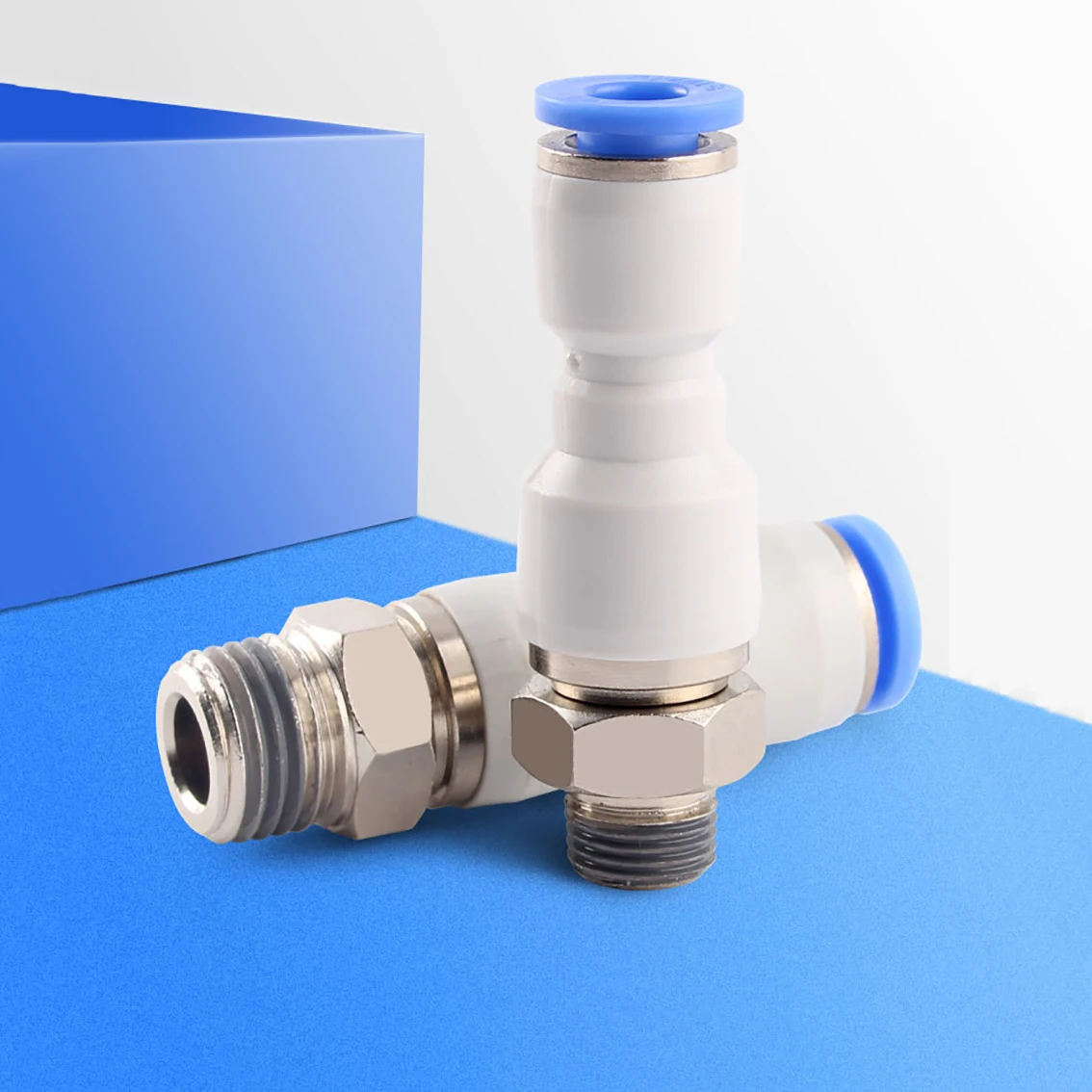 

1Pcs 4,6,8,10,12mm Pneumatic Quick Connector Straight Through High Speed Rotary Connector Precision Threaded Trachea Connector
