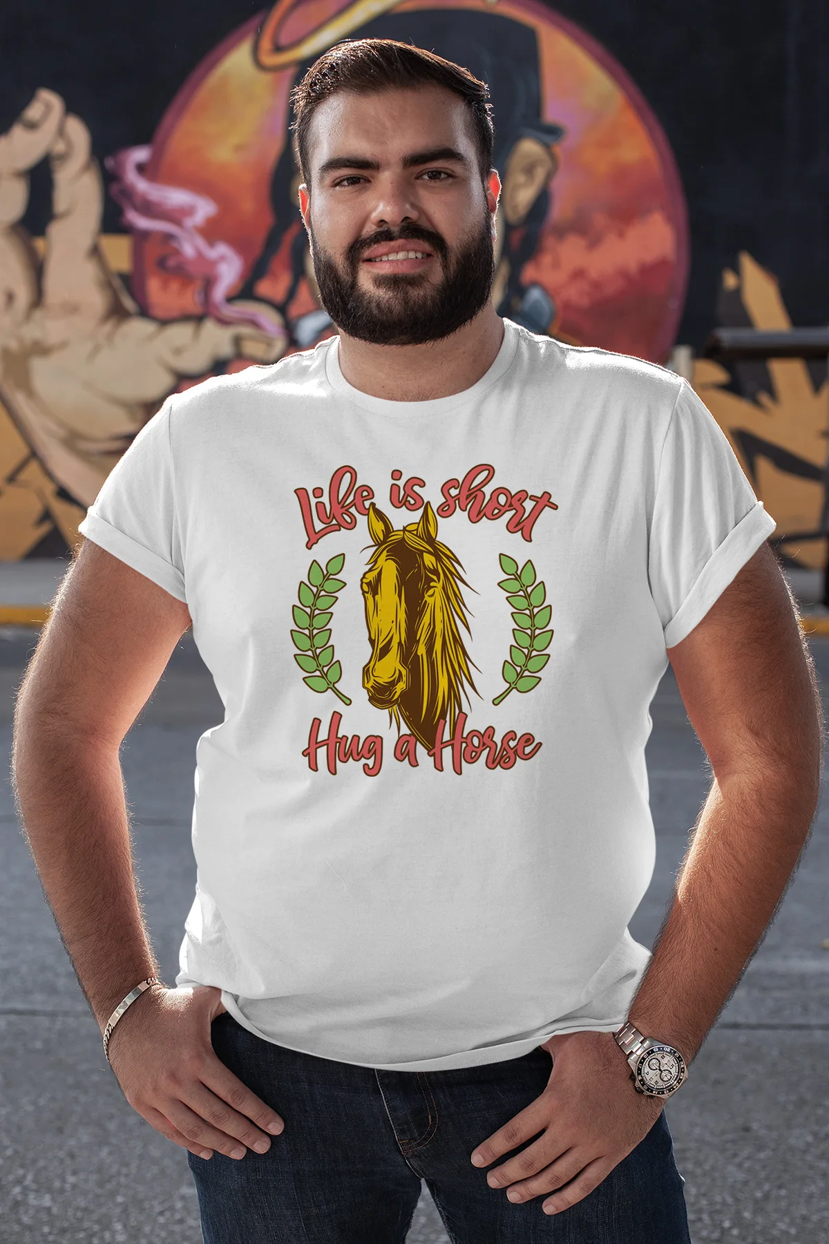 Angemiel Wear Life is Shot огромная белая Мужская хлопковая футболка большого размера с
