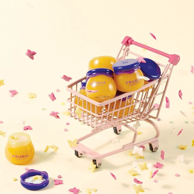 Черника так же увлажняет кожу Мёд бальзам для губ Frudia удалить мертвая кожа клетки