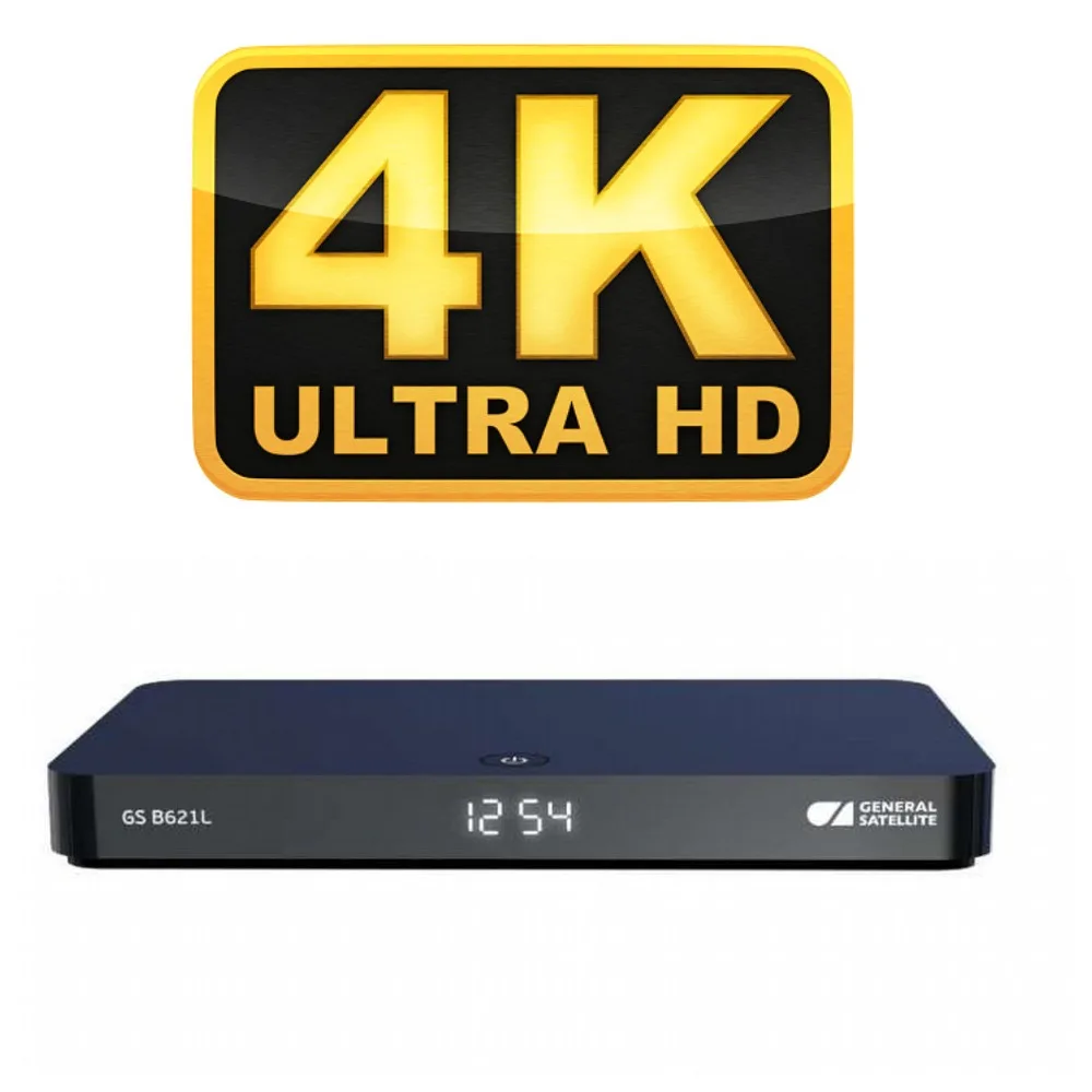 Спутниковый ресивер Триколор Сибирь GS B622L Ultra HD 4K спутник Экспресс АТ-1 56 гр в.д.