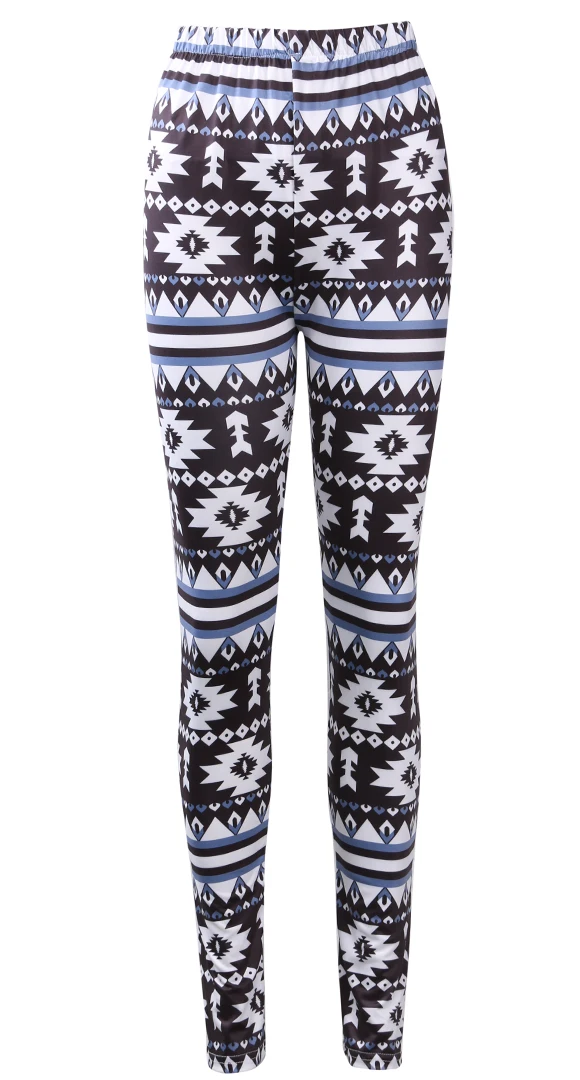 Женские осенне зимние леггинсы одежда теплые облегающие брюки экзотические