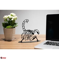 metal table and shelf decor and art astrology series zodiac signs scorpion home office decoration high quality great gift ideas new fashion trend luxury modern creative table decorations desk figurine sculpture