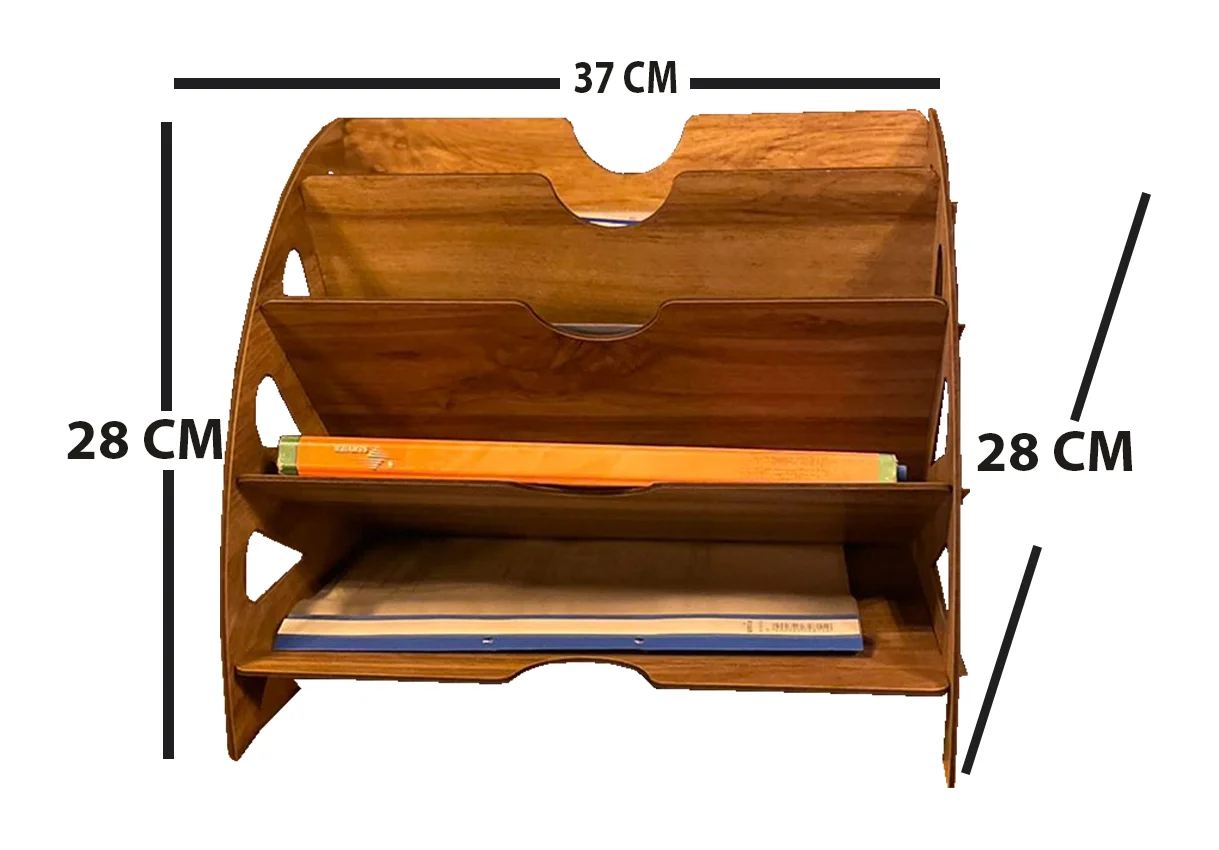 

Desk Organizer 4 Shelves Home Office Available Easy Setup Fashionable