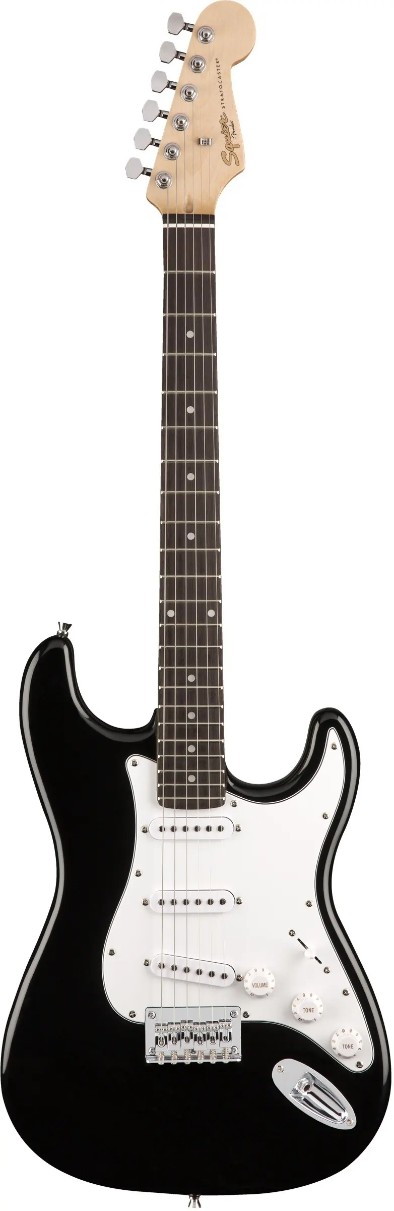 Электрогитара Fender Squier MM Stratocaster Hard Tail Black - by