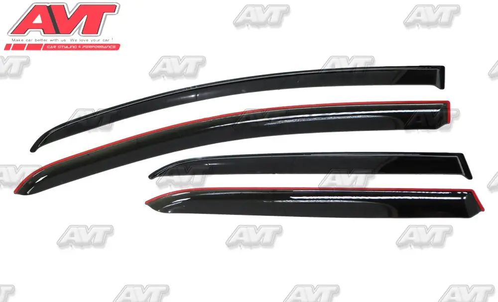 Window deflectors for Ford Ecosport 2014~2019 car styling wind deflector guard auto vent visor rain guards cover decoration | Автомобили и