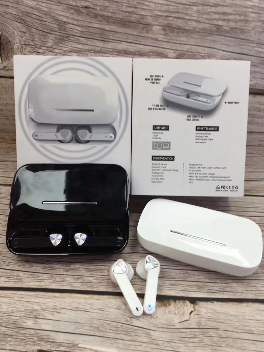 BE36 Bluetooth 5 0 наушники вкладыши TWS с Наушники True стерео Беспроводной